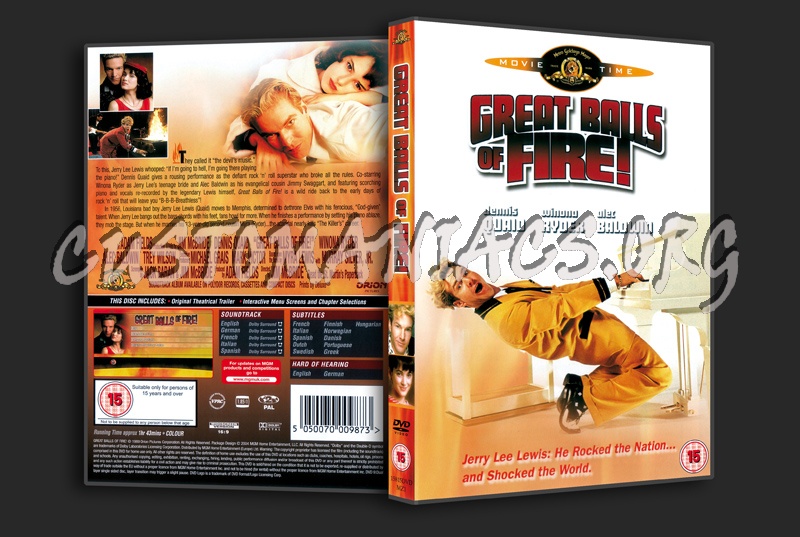 Great Balls of Fire dvd cover