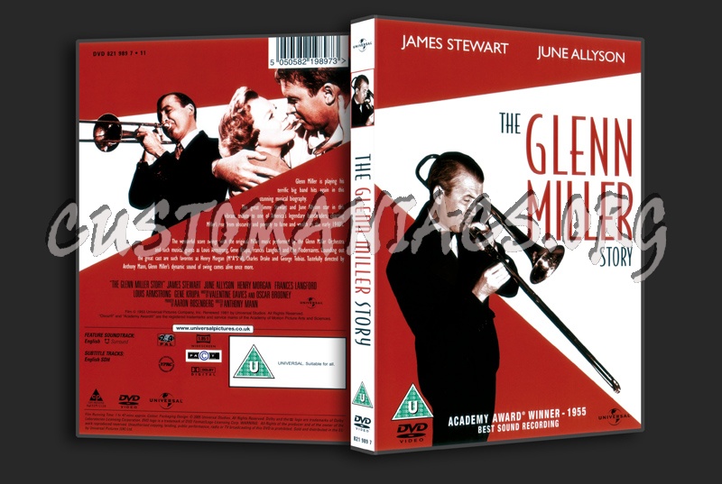 The Glenn Miller Story dvd cover