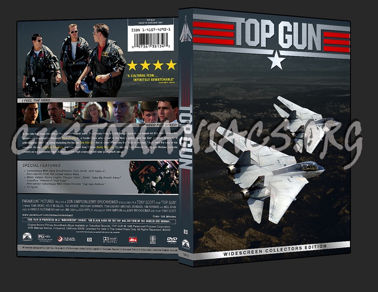 Top Gun dvd cover