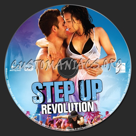 Step Up Revolution 3D blu-ray label