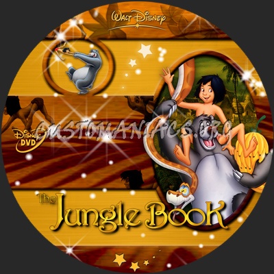 The Jungle Book dvd label