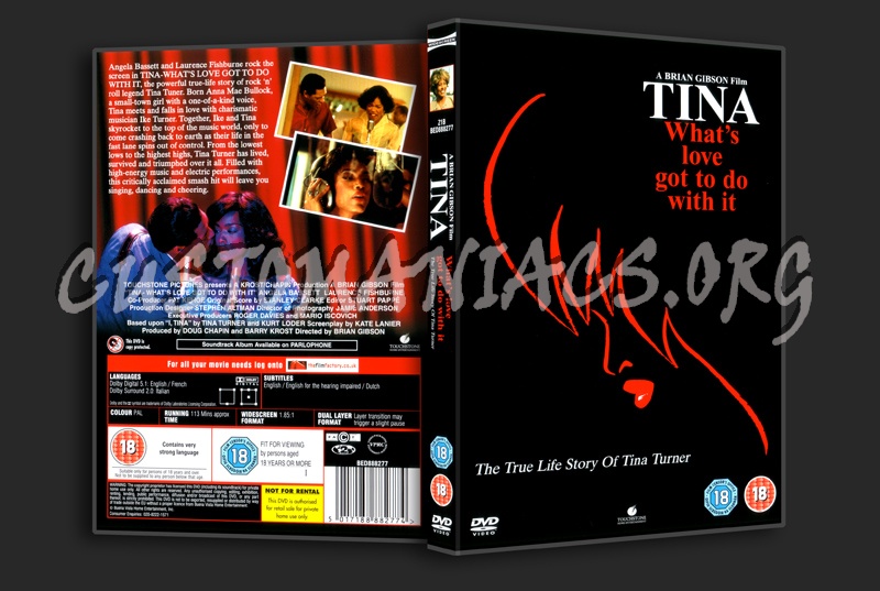 Tina What's Love Got To Do With It dvd cover