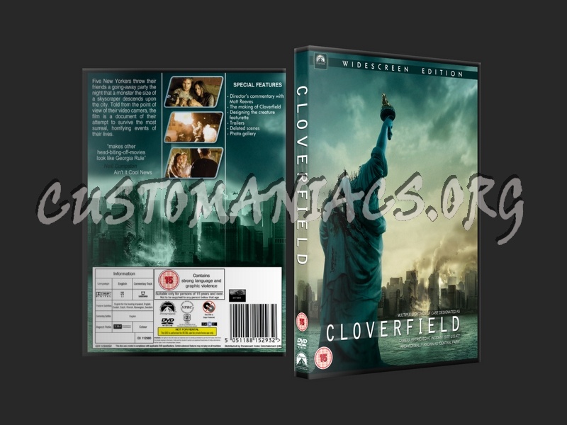 Cloverfield dvd cover