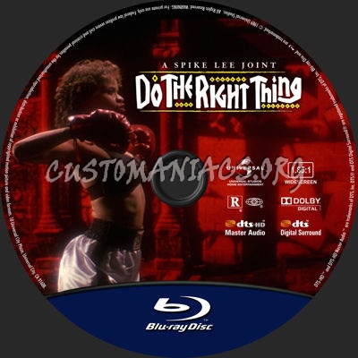 Do the Right Thing blu-ray label