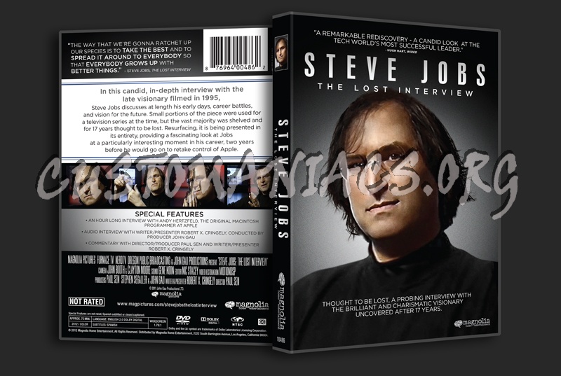 Steve Jobs The Lost Interview dvd cover