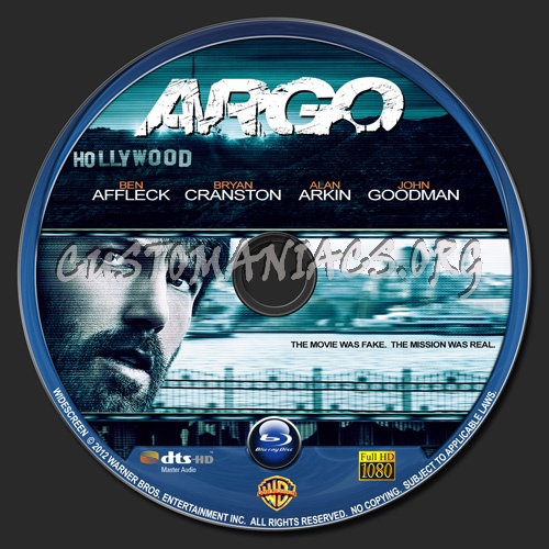 Argo blu-ray label