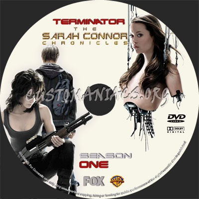 Terminator - The Sarah Connor Chronicles dvd label