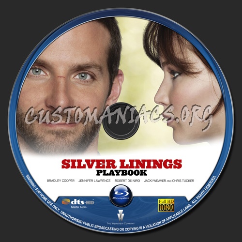 Silver Linings Playbook blu-ray label