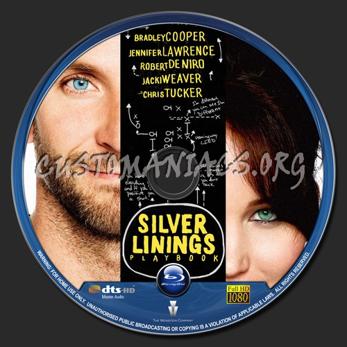 Silver Linings Playbook blu-ray label