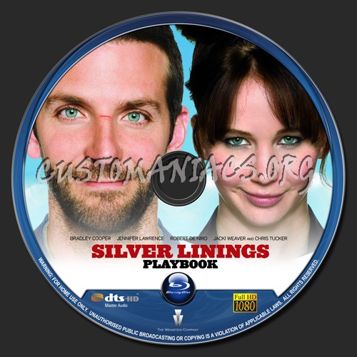 Silver Linings Playbook blu-ray label