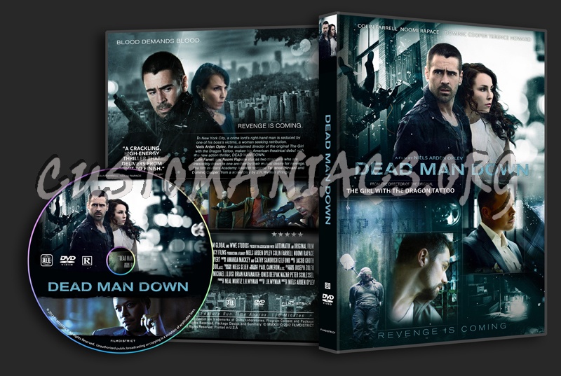 Dead Man Down dvd cover