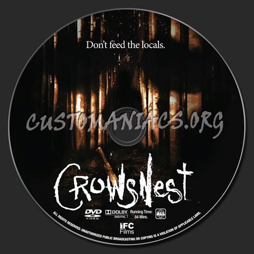 Crowsnest dvd label
