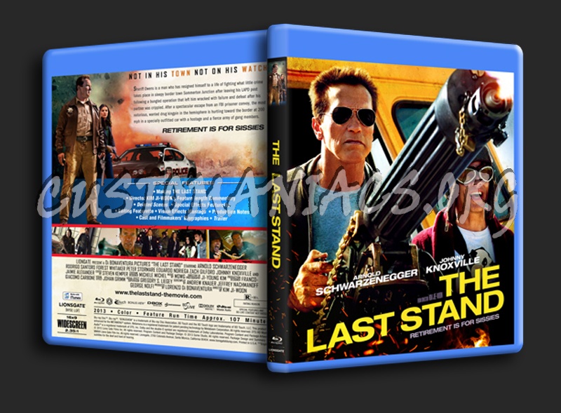 The Last Stand blu-ray cover