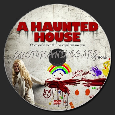 A Haunted House (2013) dvd label