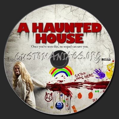 A Haunted House (2013) blu-ray label