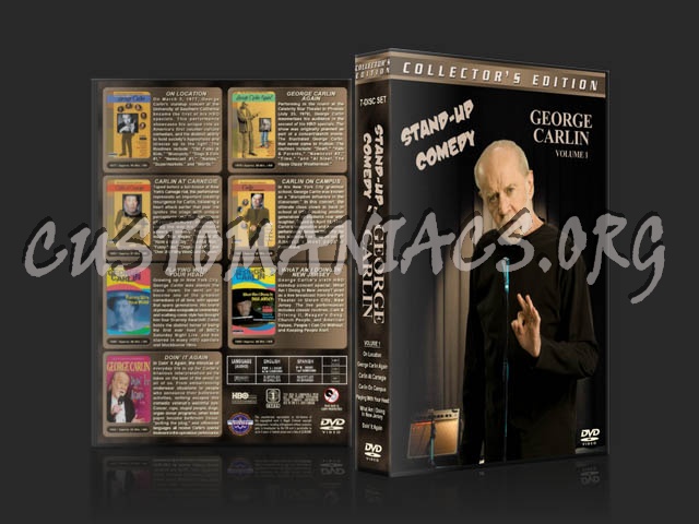 Stand-up Comedy: George Carlin - Volume 1 dvd cover