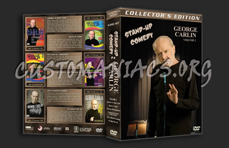 Stand-up Comedy: George Carlin - Volume 2 dvd cover