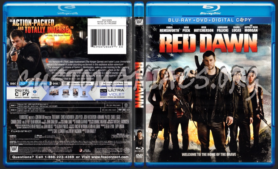 Red Dawn blu-ray cover