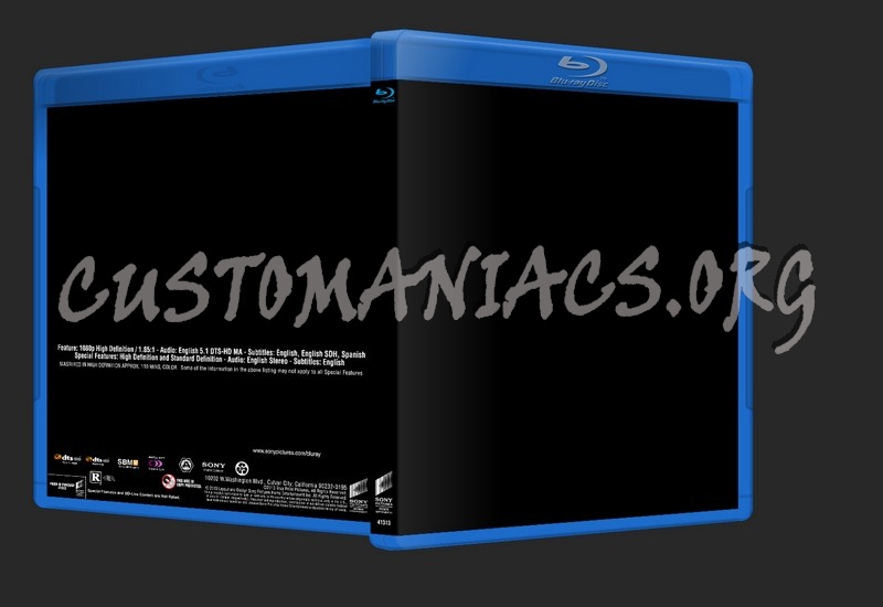 Sony BR Template dvd label
