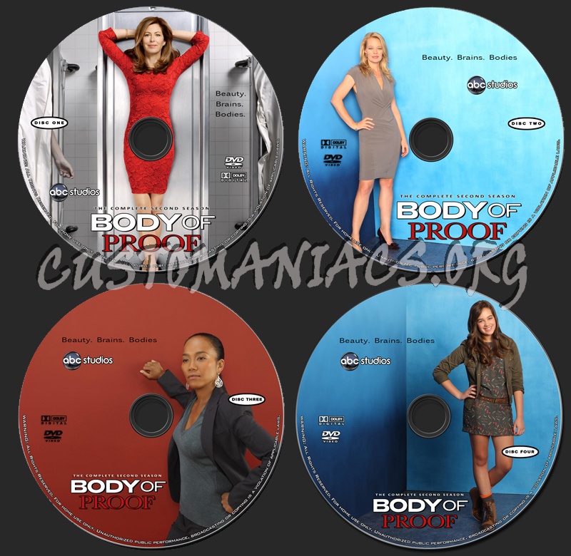 Body of Proof - Season 2 dvd label