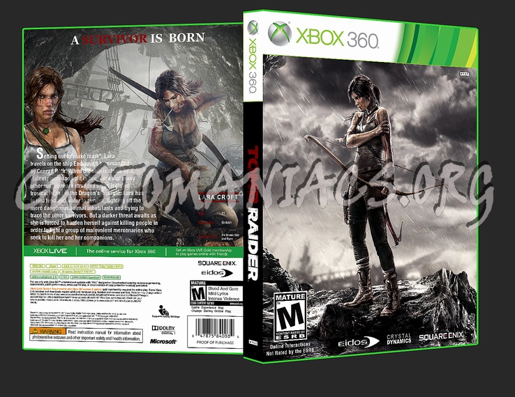 Tomb Raider dvd cover