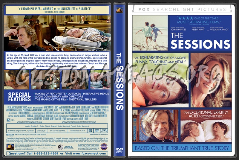 The Sessions dvd cover