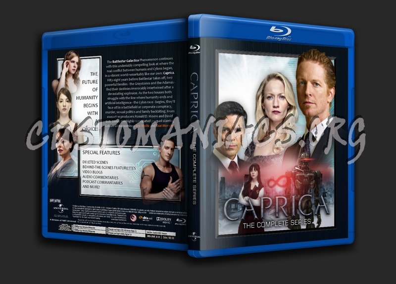 Caprica blu-ray cover