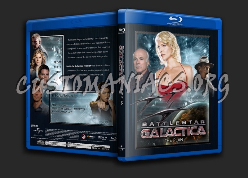 Battlestar Galactica - The Plan blu-ray cover