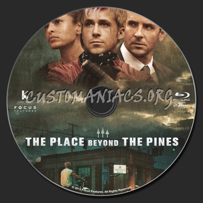 The Place Beyond The Pines blu-ray label