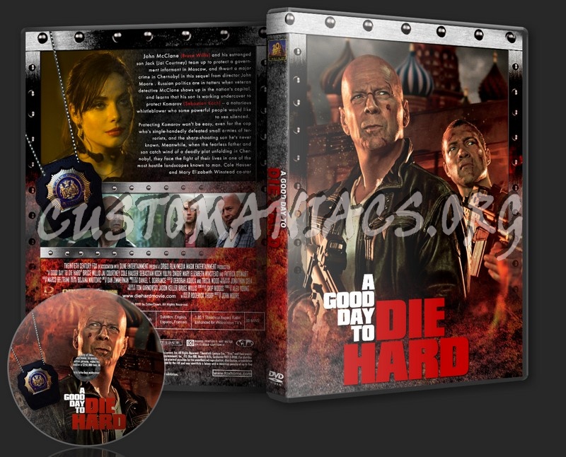 A Good Day To Die Hard dvd cover