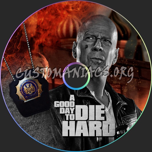 A Good Day To Die Hard dvd label