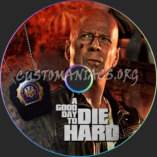 A Good Day To Die Hard dvd label