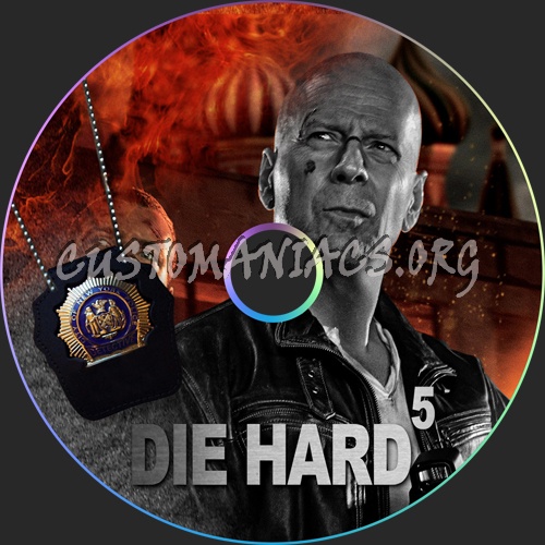 A Good Day To Die Hard dvd label