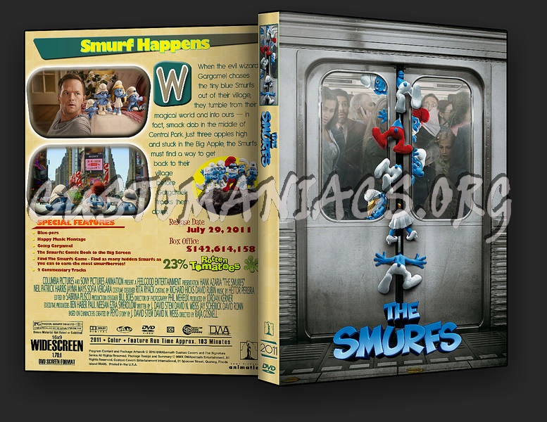 The Smurfs dvd cover