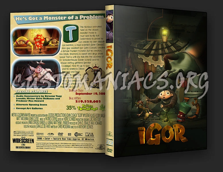 Igor dvd cover