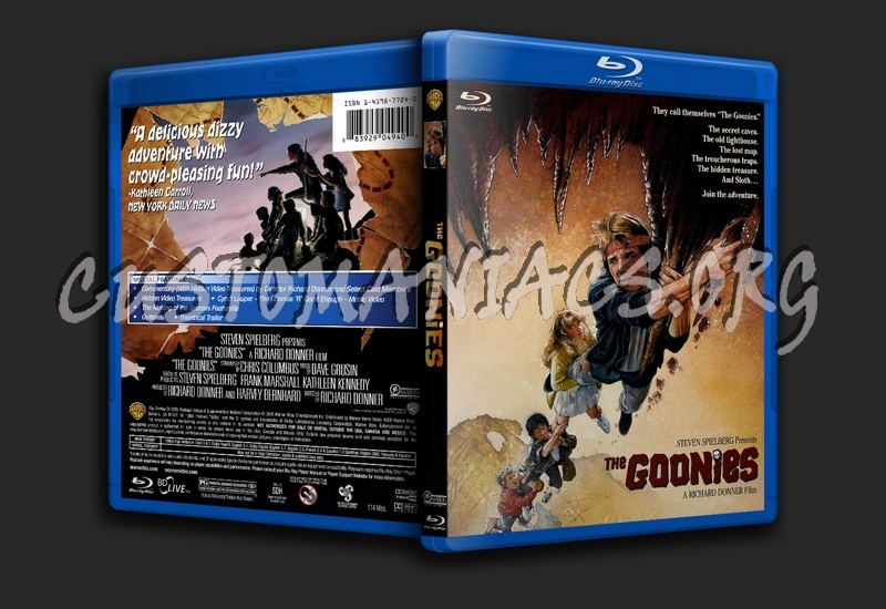 The Goonies blu-ray cover