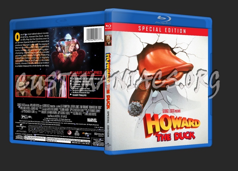 Howard the Duck blu-ray cover
