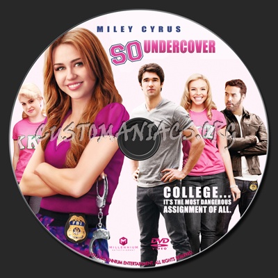 So Undercover dvd label