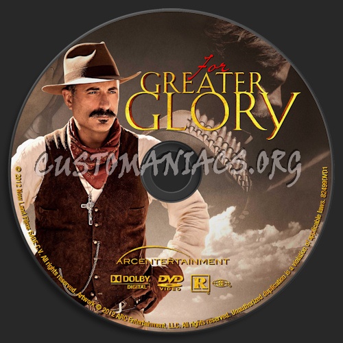 For Greater Glory dvd label