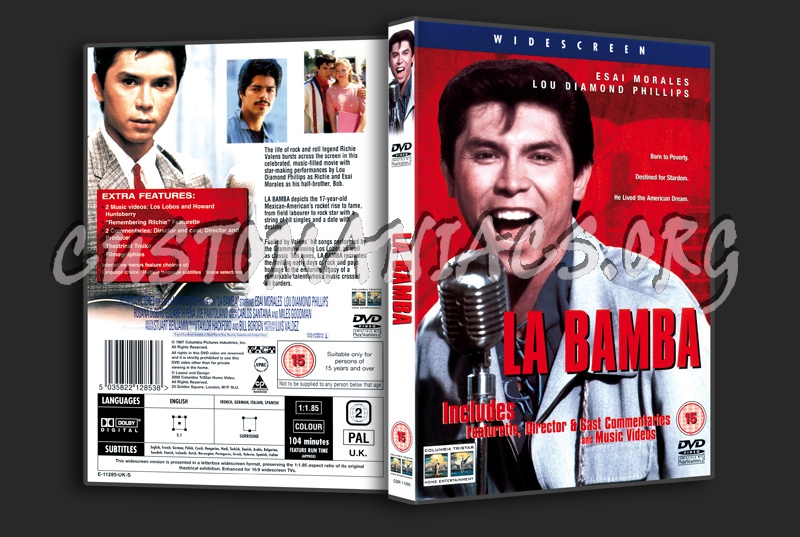 La Bamba dvd cover