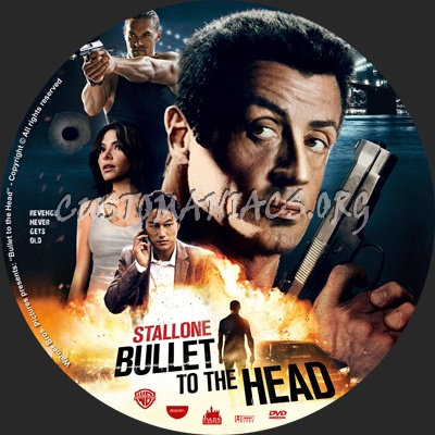 Bullet to The Head dvd label