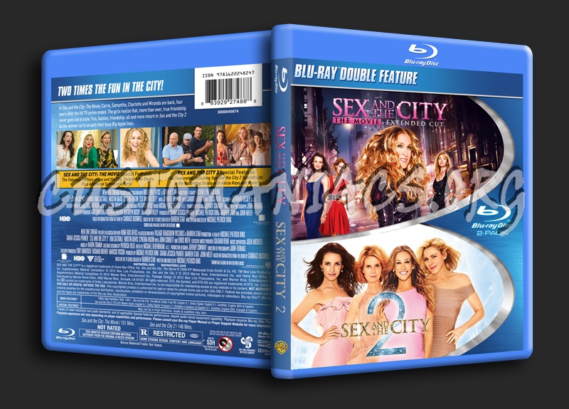 Sex and the City Double Feature blu-ray cover