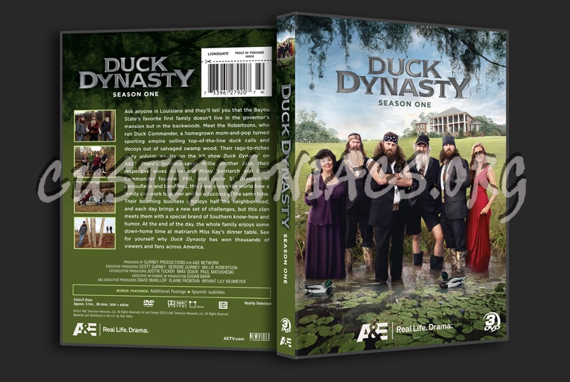 Duck Dynasty Season 1 dvd cover