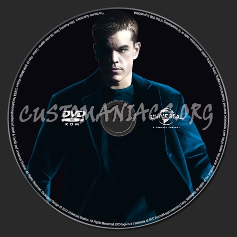 The Bourne Supremacy dvd label