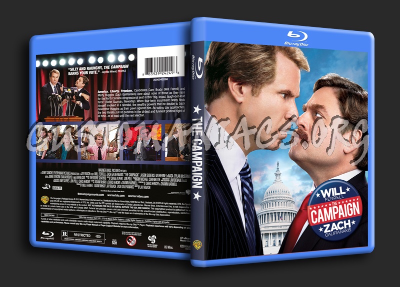 The Campaign blu-ray cover