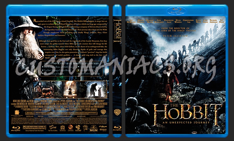 The Hobbit blu-ray cover