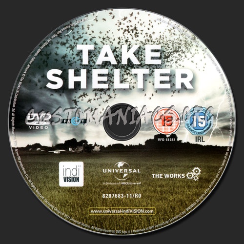 Take Shelter dvd label