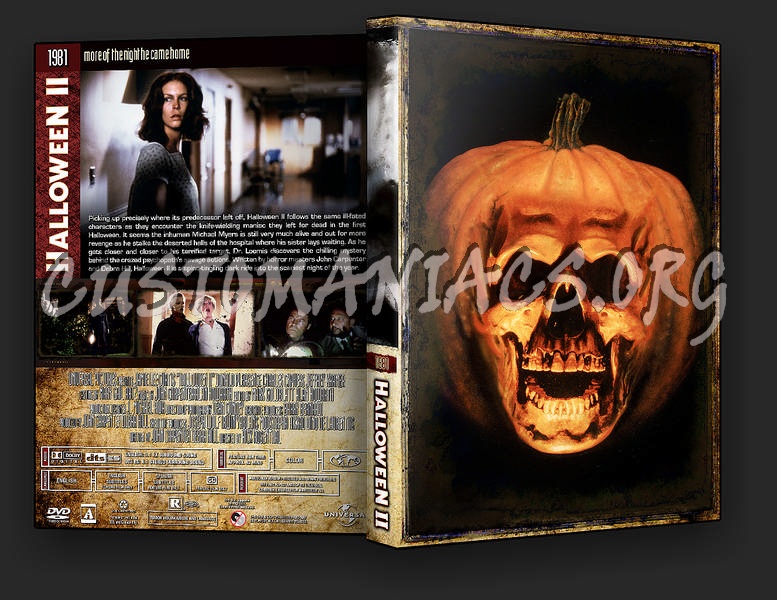 Halloween II (1981) dvd cover