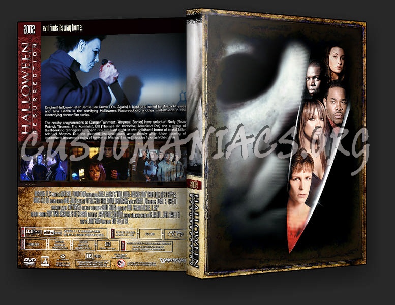 Halloween: Resurrection dvd cover