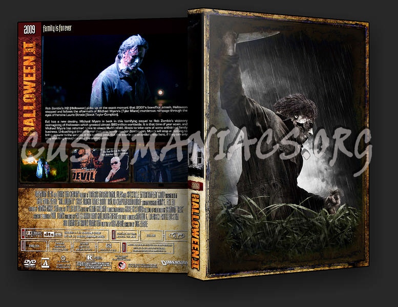 Halloween II (2009) dvd cover
